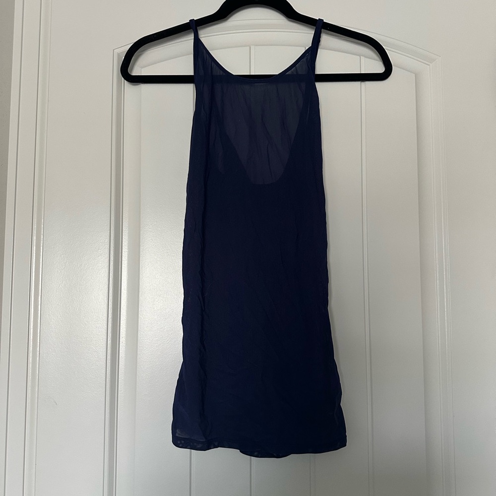 Lululemon Navy Blue Tank Top